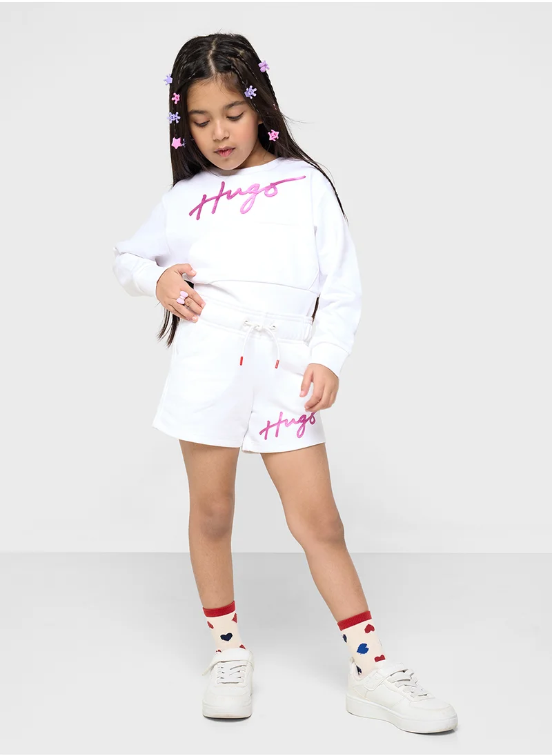 HUGO Kids Logo Shorts