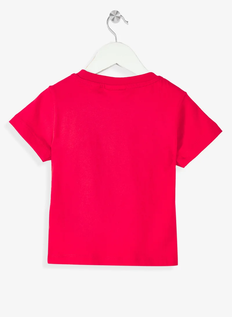 LACOSTE Kids Logo Crew Neck T-Shirt