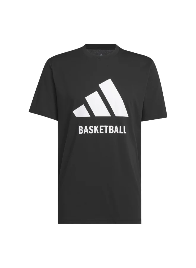 Adidas BB CATEGORY M T Black Originals Men T-SHIRTS