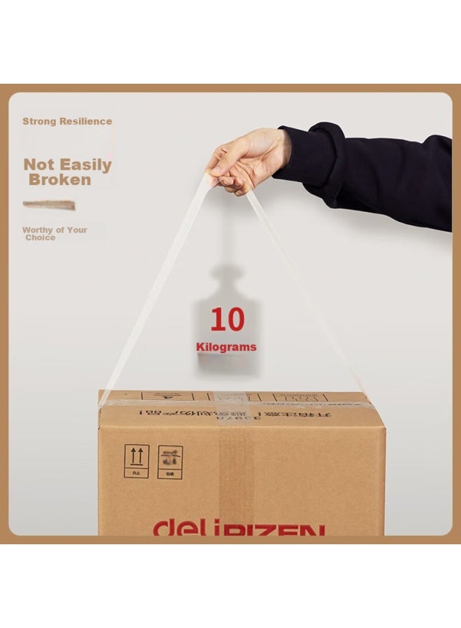 Deli High-quality Transparent Packing Tape, 48mm*150y*50um (137m/roll), 6 Rolls/tube, Office Supplies, 30207 - Image 4