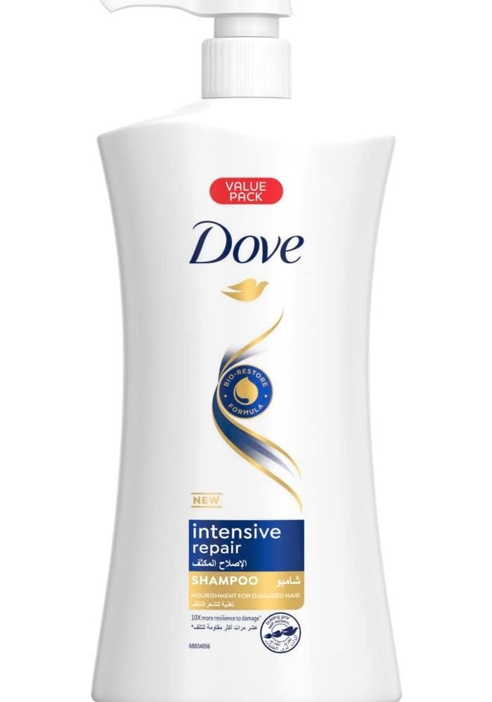 Dove Intensive Repair Shampoo for Damaged Hair, 1000ml - Image 1