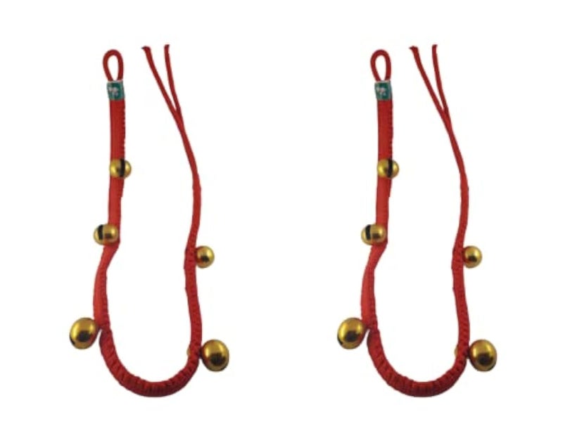 advancedestore ghanta Cow & buffalow/Bull Neck Rope (Colour : red) Size : 4 ft (Pack of 2) - Image 1