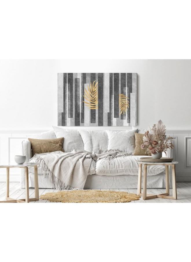 Home Gallery - home gallery abstract geometry quality art design Printed Canvas wall art - Image 1