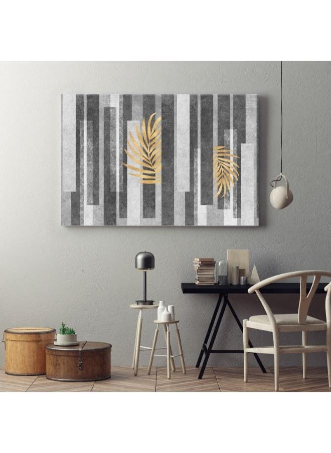 Home Gallery - home gallery abstract geometry quality art design Printed Canvas wall art - Image 1