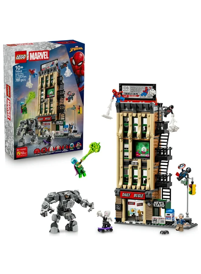 LEGO Marvel Spider-Man vs. Mysterio: The Daily Bugle 76342 (Age 10+, 781 Pieces)