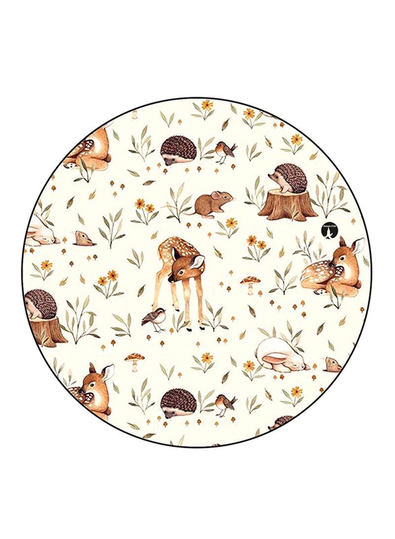 RKN Animals Printed Mouse Pad  Multicolour