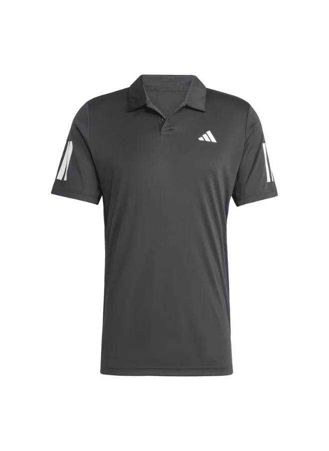 Adidas adidas CLUB 3STR POLO Black Tennis POLO SHIRTS for Men - XS