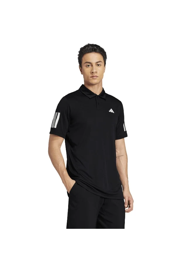 Adidas Adidas Club 3Str Polo M Black Tennis Polo Shirts For Men