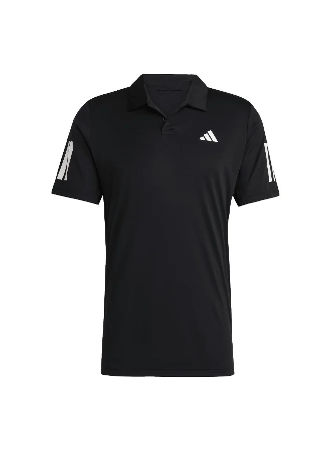 Adidas Adidas Club 3Str Polo M Black Tennis Polo Shirts For Men