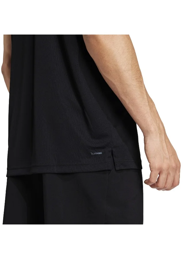 Adidas Adidas Club 3Str Polo M Black Tennis Polo Shirts For Men