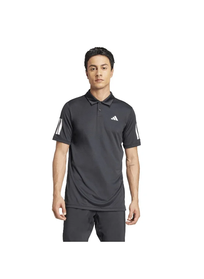 Adidas Adidas Club 3Str Polo M Black Tennis Polo Shirts For Men