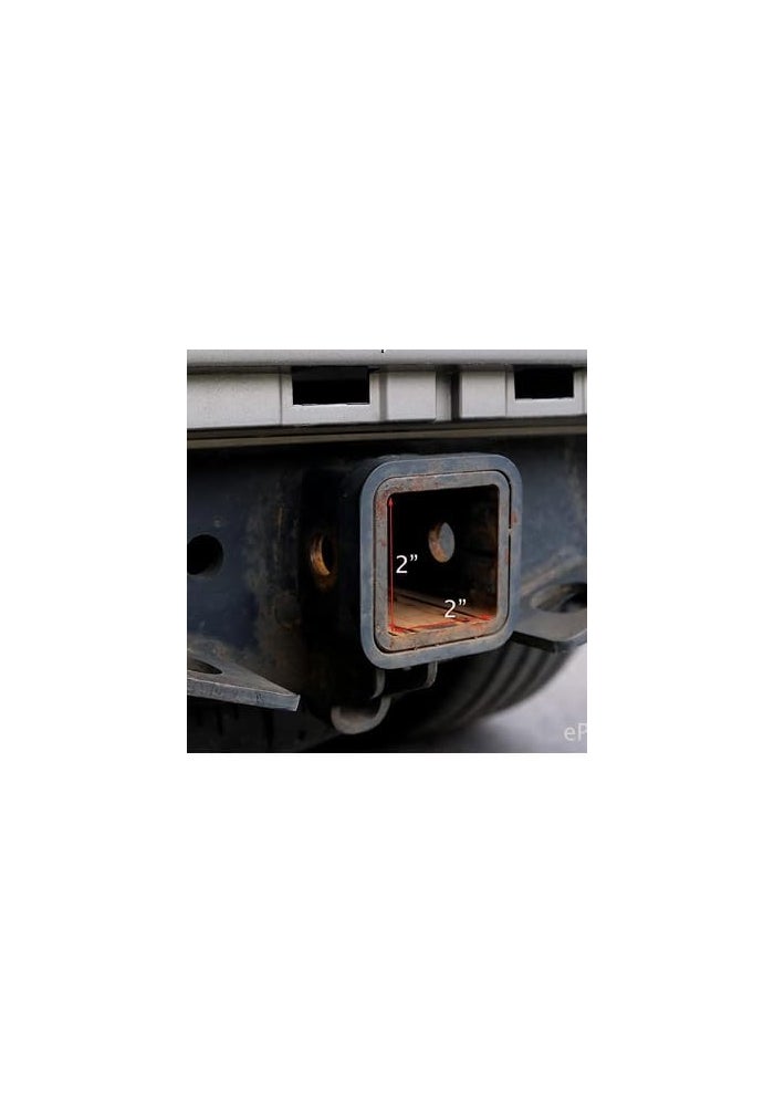 eVerHITCH USA Black Flag Hitch Cover Plug for 2" Receivers - Image 3