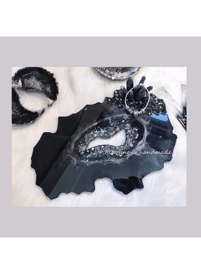 1-Piece Tray Geode Shape Silicone Mold for Resin DIY - Image 2