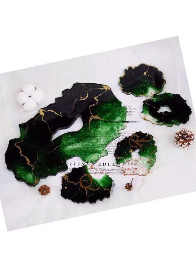 1-Piece Tray Geode Shape Silicone Mold for Resin DIY - Image 3