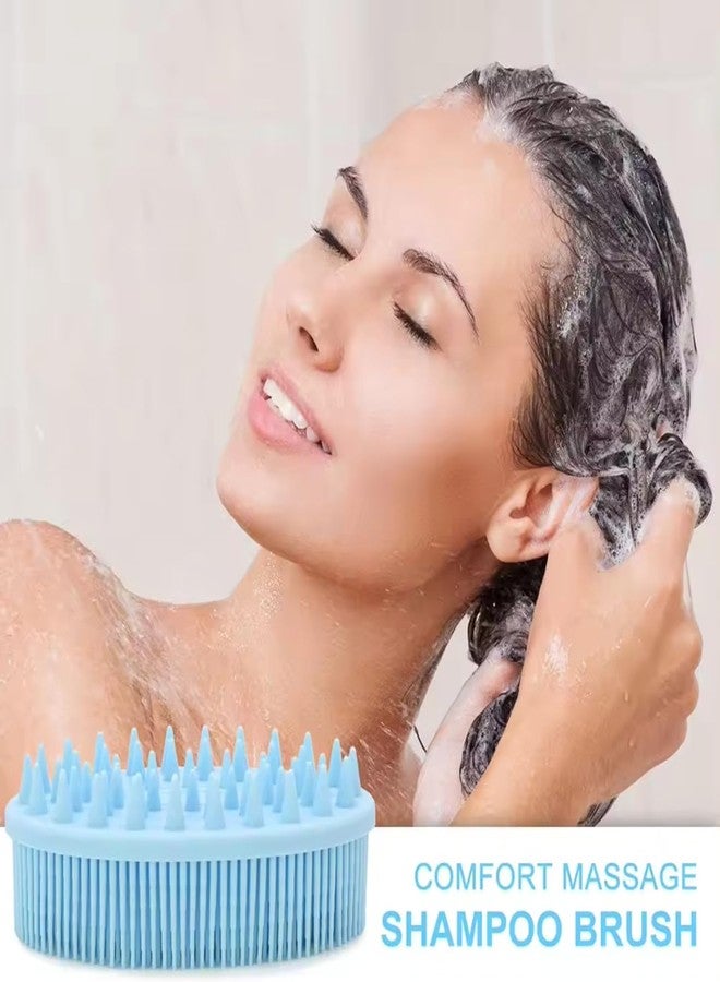 PRITASHA Soft Silicone Body Scrubber - Gentle Exfoliating Bath Brush for Sensitive Skin, Baby Bath Brush, Hygienic Body Wash Scrubber for Shower, All Skin Types Suitable (Bath and Shampoo Brush-0R) - Image 2