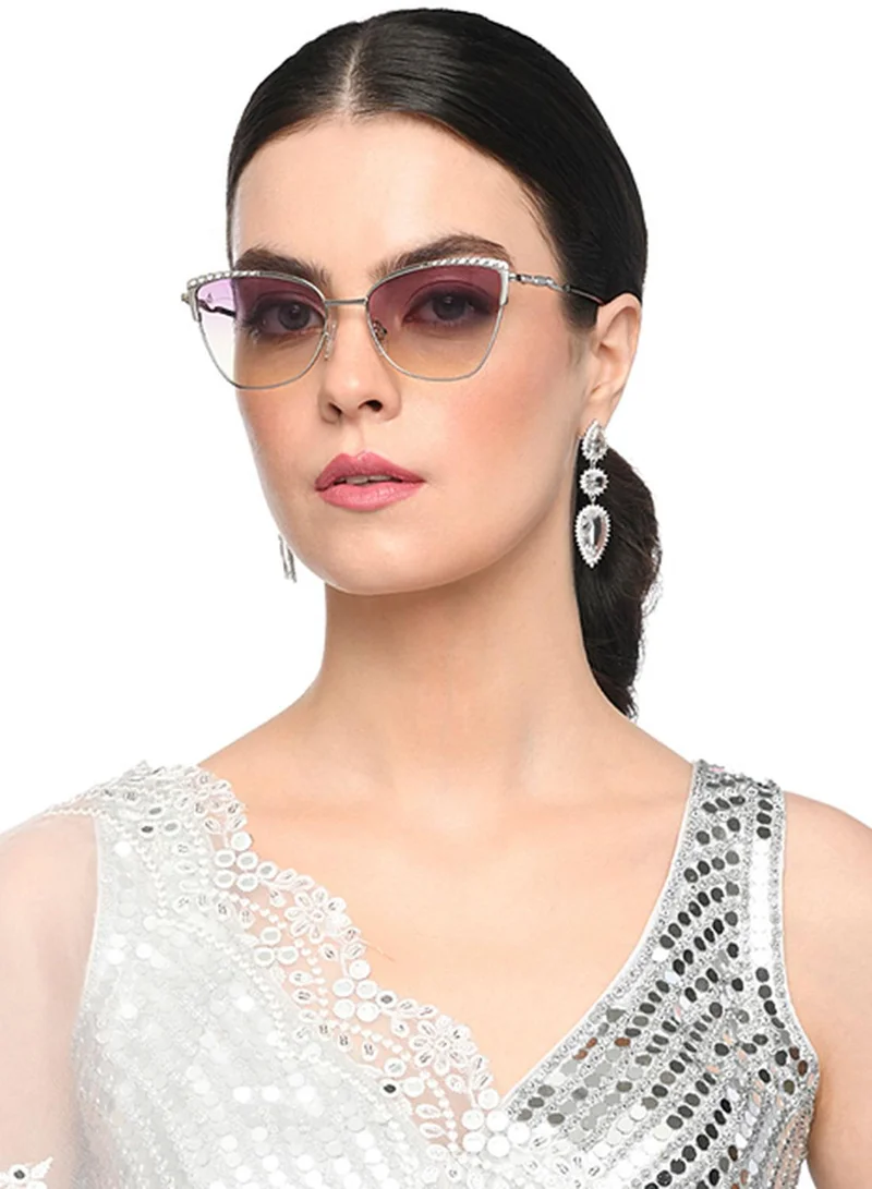 VINCENT CHASE Women's Polarized Cat Eye Sunglasses VC S16467