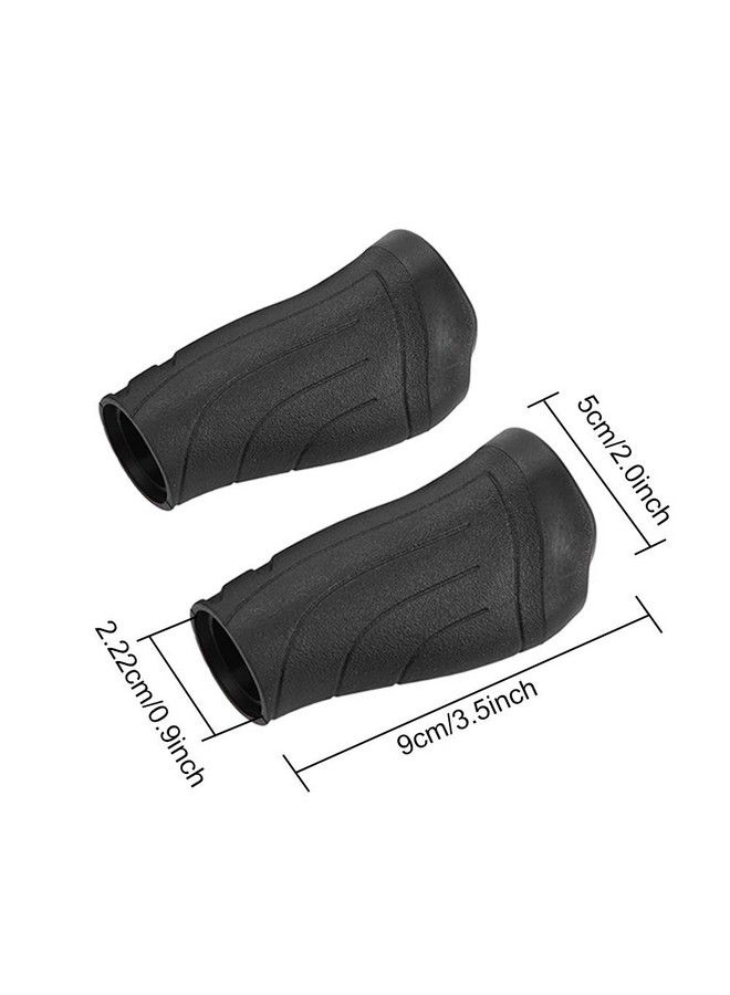 VGEBY Bicycle Handlebar Grips Bike End Grips Rubber Folding Bicycle Handle Sleeve Good For Outdoor Use(1*Long+1*Short) Grip Shift Grips Short - Image 4