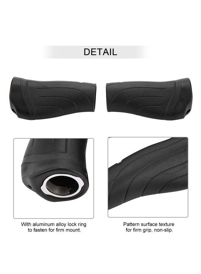 VGEBY Bicycle Handlebar Grips Bike End Grips Rubber Folding Bicycle Handle Sleeve Good For Outdoor Use(1*Long+1*Short) Grip Shift Grips Short - Image 5