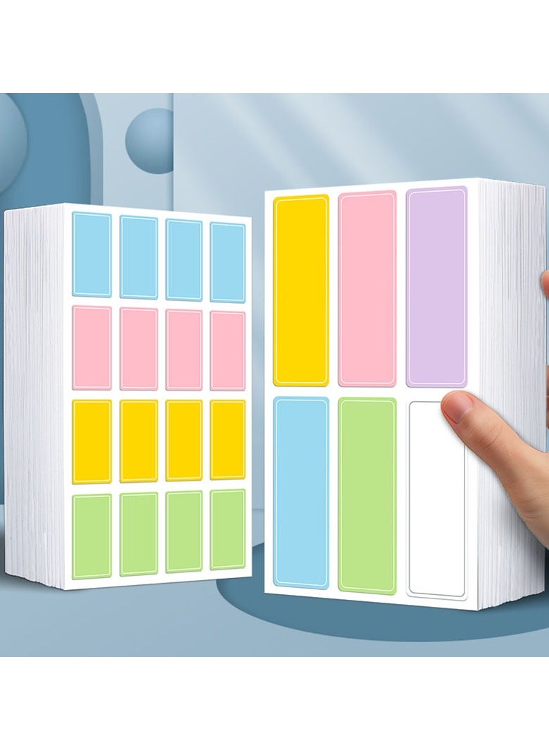 260PCS Assorted Colors Waterproof Removable Labels -Daycare Bottles Self-Adhesive Name Label Stickers for Baby,Kids,Toddlers School Supplies,Water Bottles,Garage Sale - Image 1