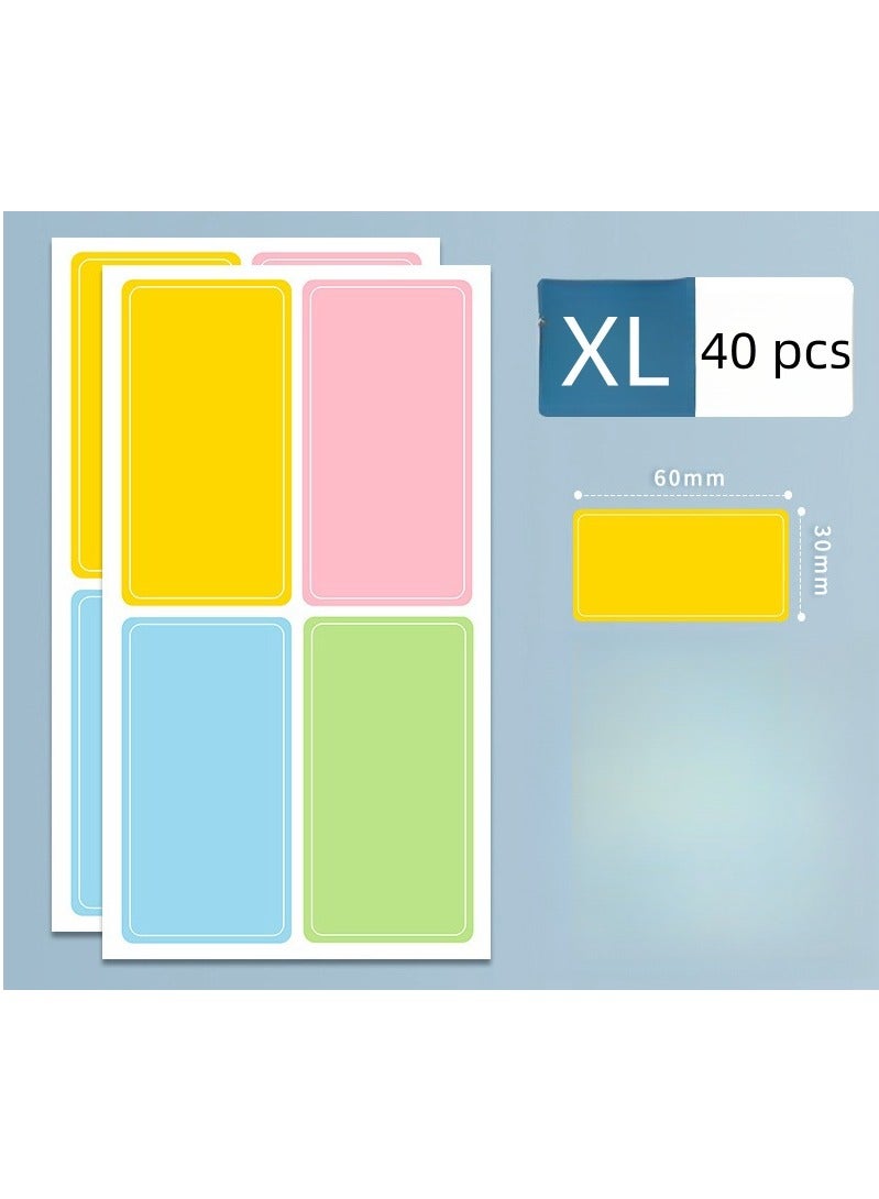 260PCS Assorted Colors Waterproof Removable Labels -Daycare Bottles Self-Adhesive Name Label Stickers for Baby,Kids,Toddlers School Supplies,Water Bottles,Garage Sale - Image 4