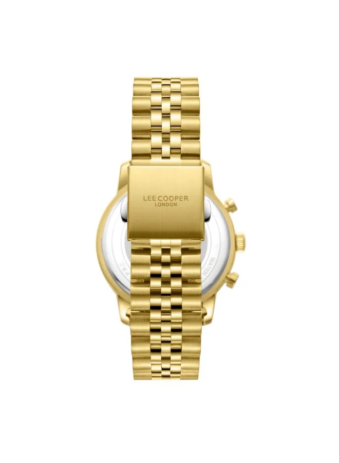 Lee Cooper Men's Metal Multi Function Watch LC08187.130 - 43 mm