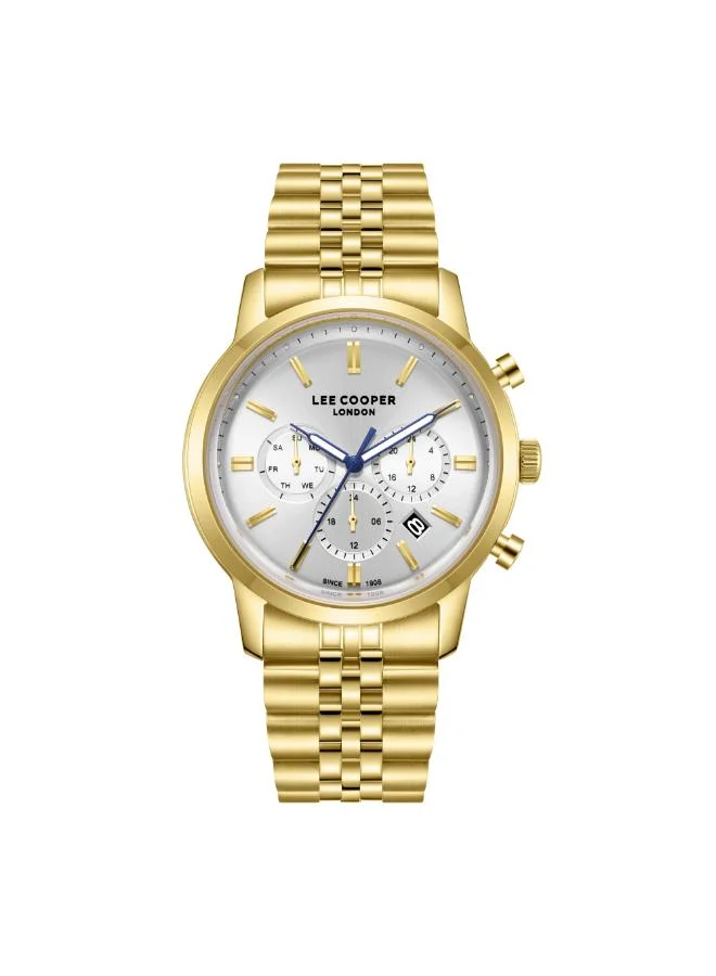 لي كوبر Men's Metal Multi Function Watch LC08187.130 - 43 mm