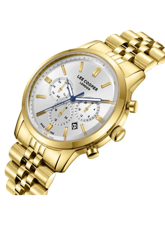 لي كوبر Men's Metal Multi Function Watch LC08187.130 - 43 mm