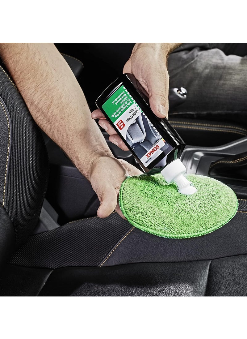 SONAX Leather Care (250 ml) - Gently cleans and maintains all types of smooth leather and all colours. Water-repellent. Restores colours  - Image 4