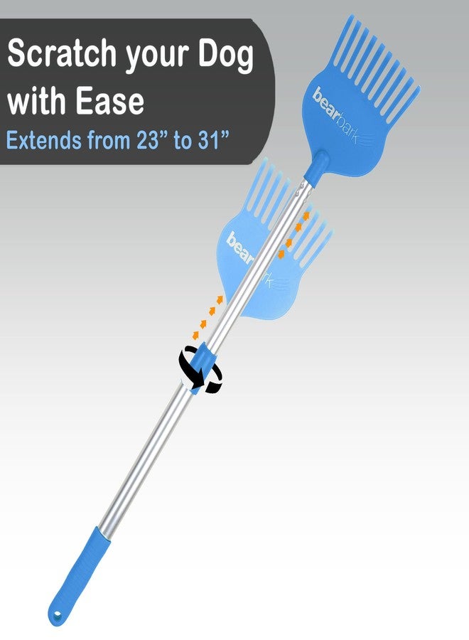 bearback Bearbark Dog Scratcher - Extendable Long-Reach Grooming & Scratching Tool for Dogs | Fun Shedding Aid | Great Gift for Pet Lovers | US Small Business - Image 4