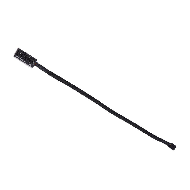 4-Pin Computer CPU/Case Fan Power Multi Splitter Connector Cable Adapter - Image 2