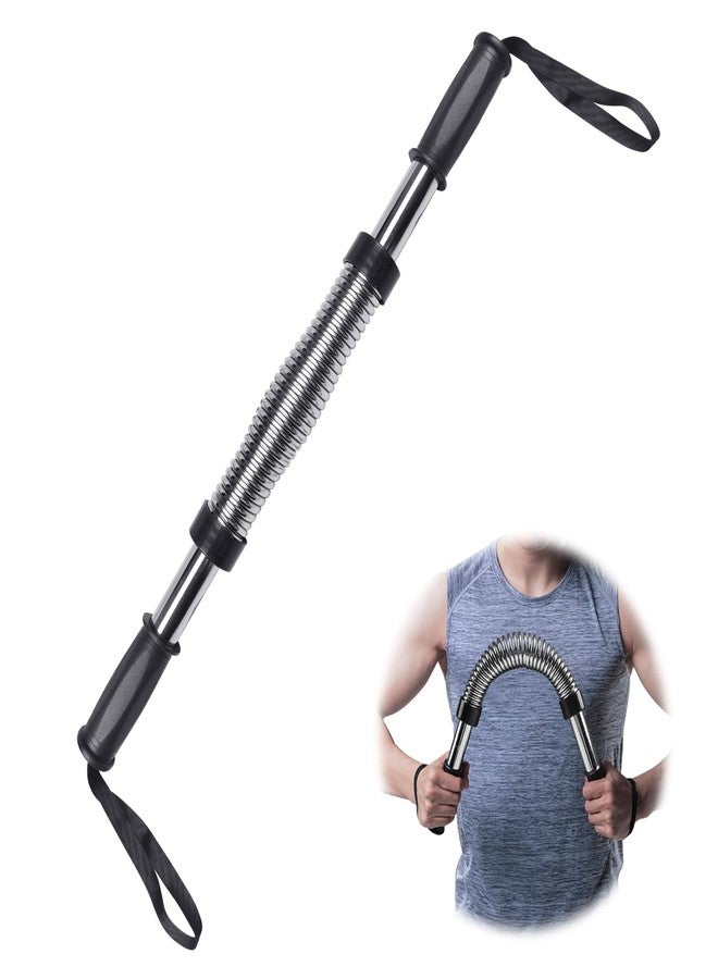INNOLIFE Power Twister Bar, Upper Body Exercise Equipment for Chest Workout, Shoulder, Forearm, Bicep and Arm Strengthening Workout Equipment (132LB (60KG)) - Image 1