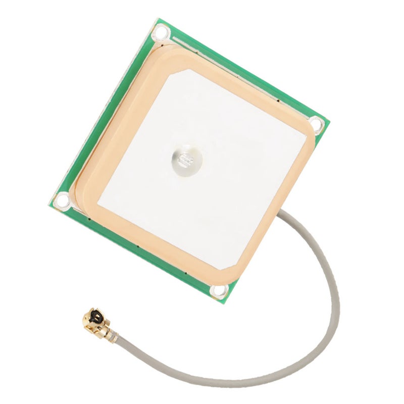 28dB High Gain GPS Active Antenna Ceramic Patch Internal 25 * 25 * 8mm Connector - Image 1