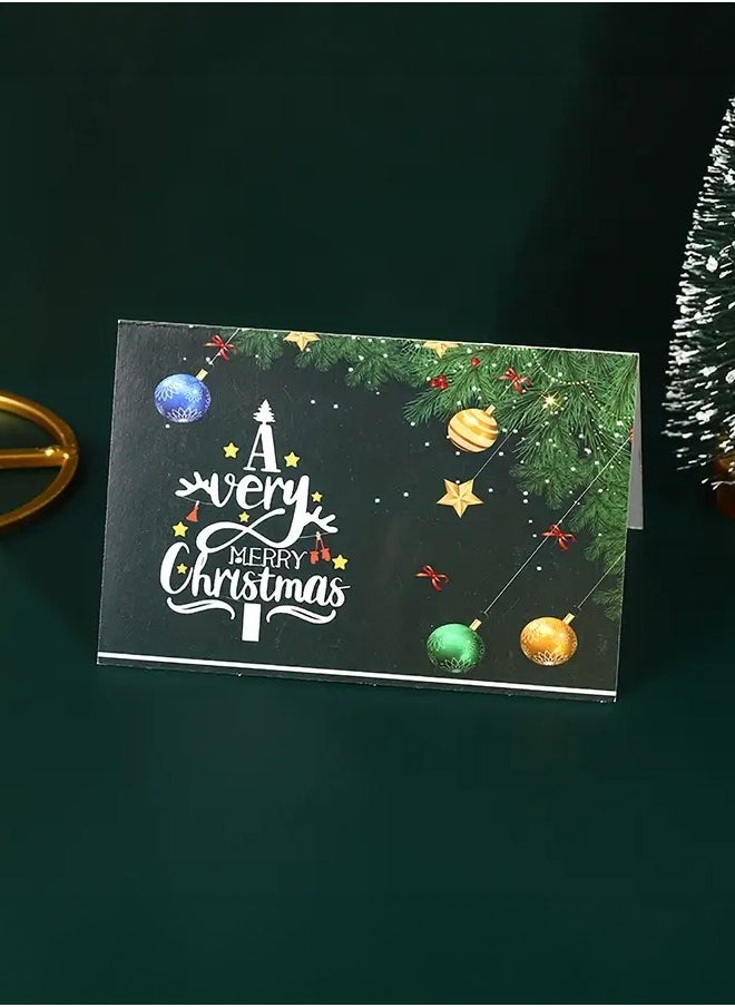 Christmas Cards 24 Gold And Glitter Christmas Cards With Envelopes Assorted Holiday Cards