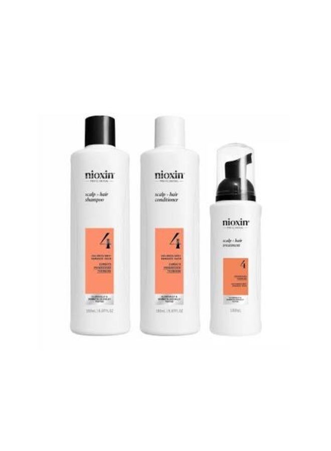نيوكسين مجموعة Nioxin System 4 - Image 1