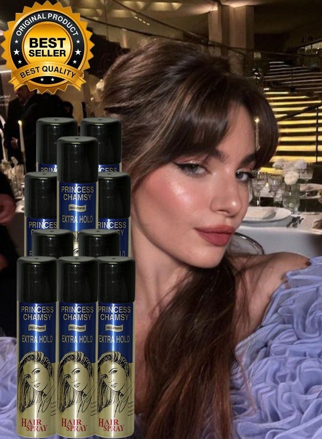 برينسس شامسي 10 قطع بخاخ اكسترا هولد للشعر 90مل - Image 1