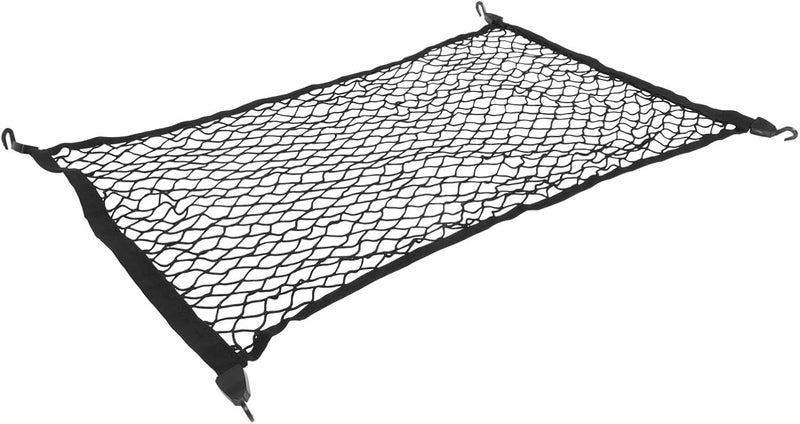 Elastic Cargo Net for Car Trunk Storage Automotive Organizer with Hooks for Suvs Efficiently Secures Items Easy Installation Maximizes Space - Image 1