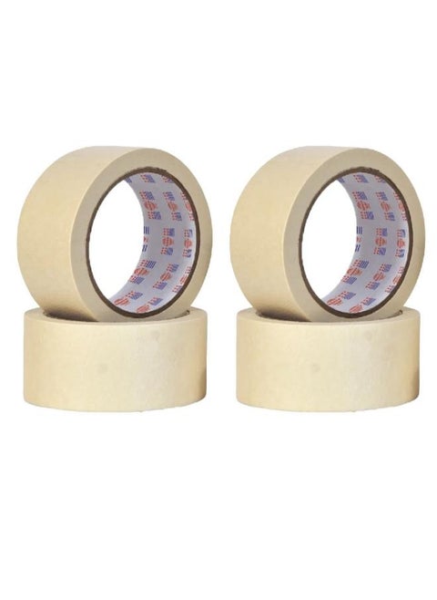Masking Tape Normal Grade - White - 24 Mm x 25 Yards - Set of 02