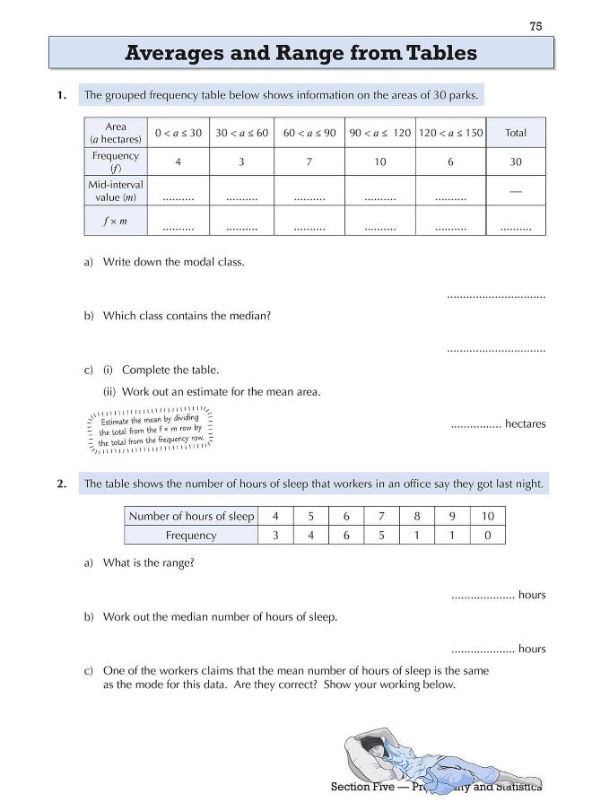 null - KS3 Maths Year 9 Targeted Workbook (with answers) - Image 1