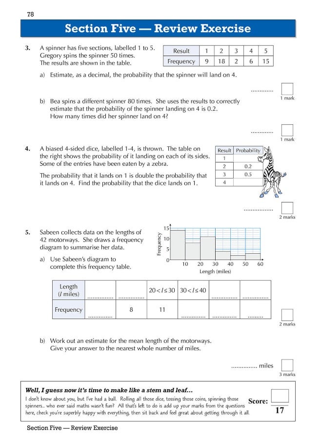 null - KS3 Maths Year 9 Targeted Workbook (with answers) - Image 1