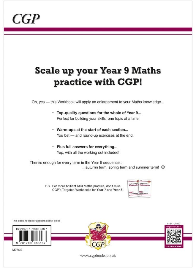 null - KS3 Maths Year 9 Targeted Workbook (with answers) - Image 1