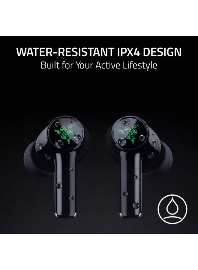 Razer Hammerhead V3 X Lineup Ultra-Low Latency, Multi-Platform Wireless ANC Earbuds , Black I  RZ12-05620100-R3G1 black - Image 3