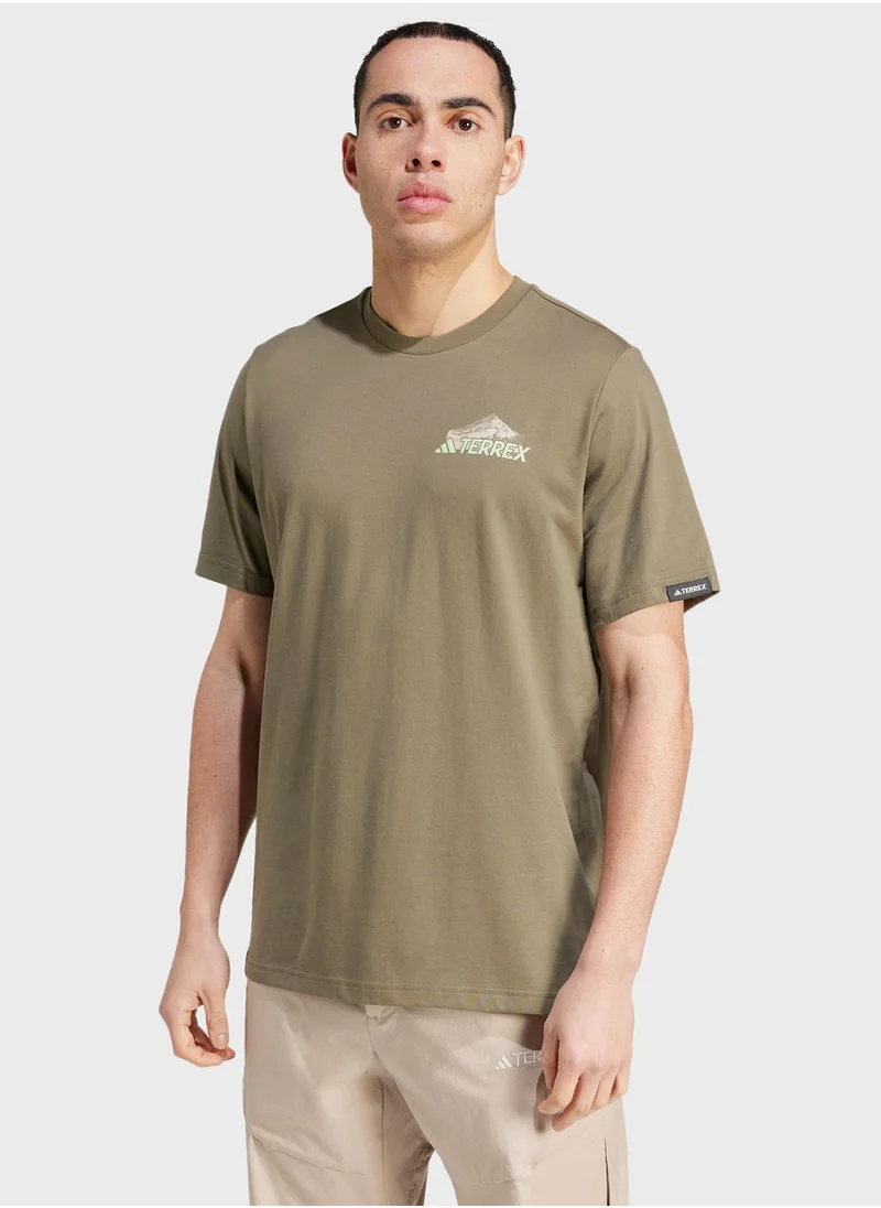 Adidas Terrex Back Graphics T-Shirt