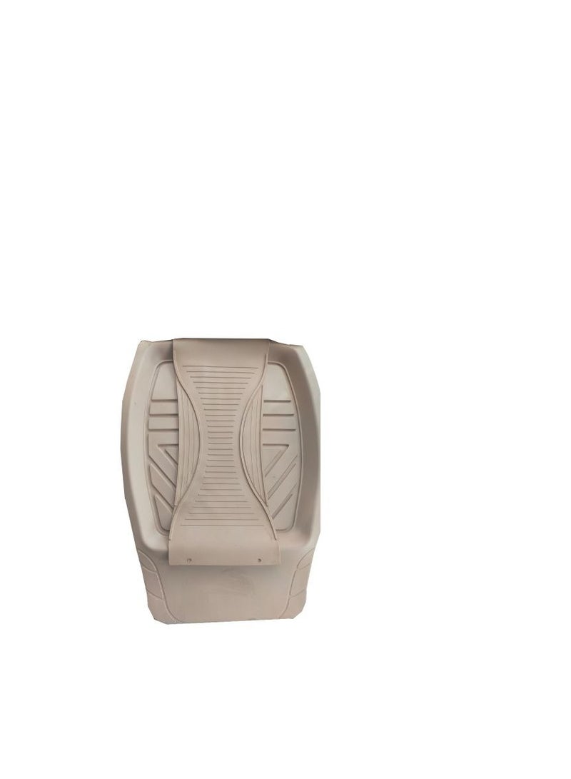 Basin Mat Set, 5 Pieces, Egyptian,Camel Color - Image 4