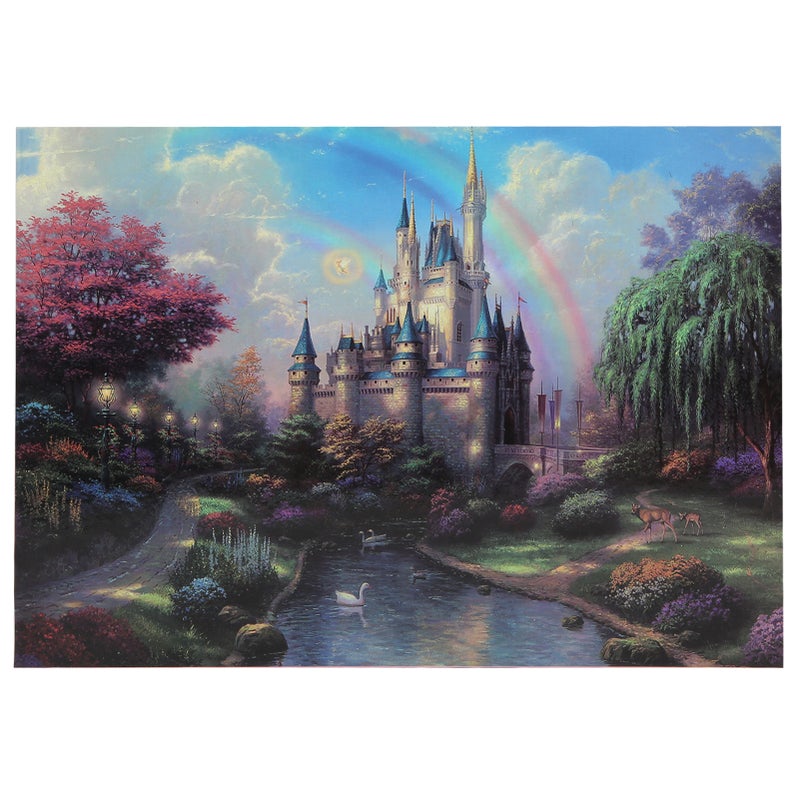 1000pcs 75 x 50cm Jigsaw Puzzle Educational Children Adult Toy Picture Assembling Toy GiftDream Castle - Image 5