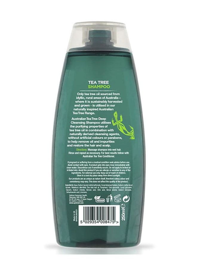AUSTRALIAN TEA TREE DEEP CLEANSING SHAMPOO 250ML