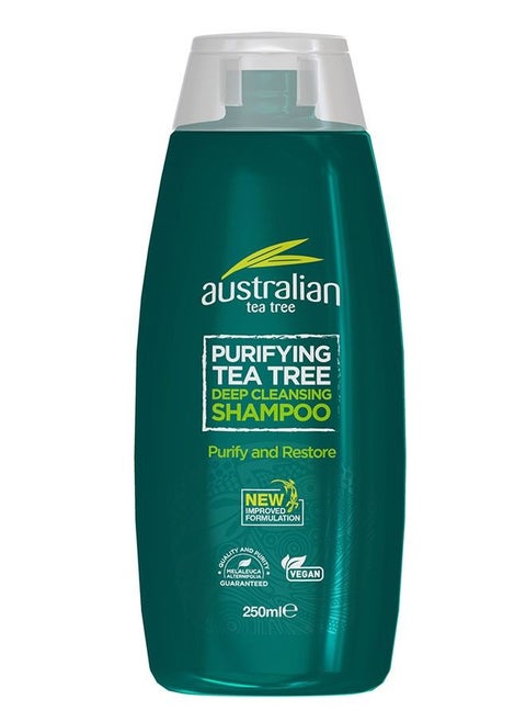 AUSTRALIAN TEA TREE DEEP CLEANSING SHAMPOO 250ML