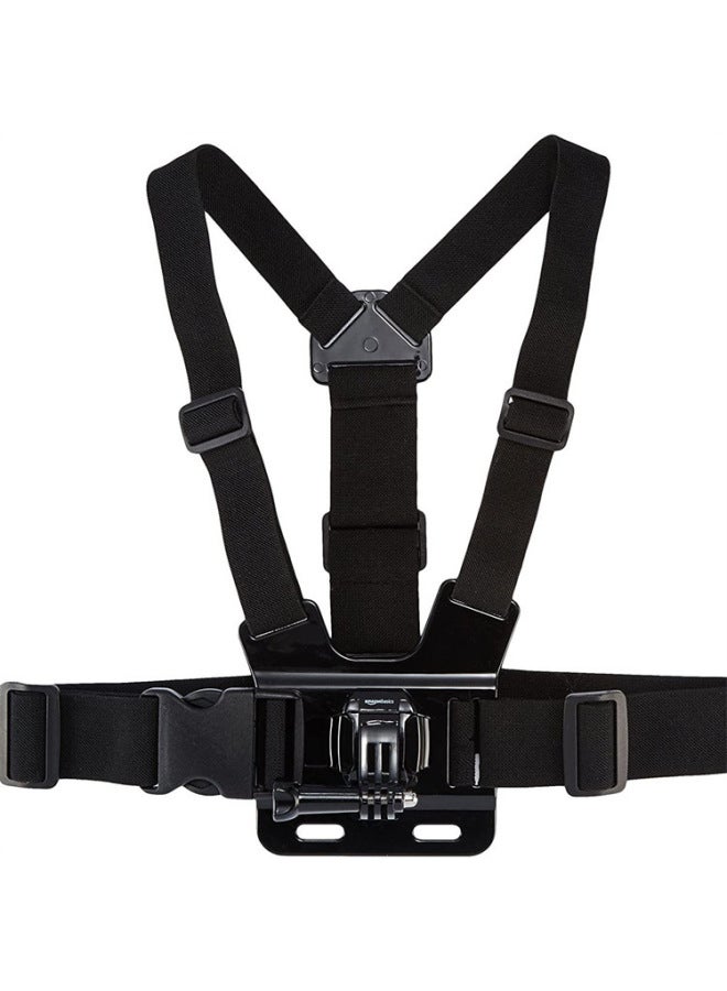Generic GOPRO DJI Ling Eyes Sports Camera Accessories Mobile Phone Riding Chest Live Fixed Shoulder Strap B Chest Strap-Color:Bright Surface  - Image 3