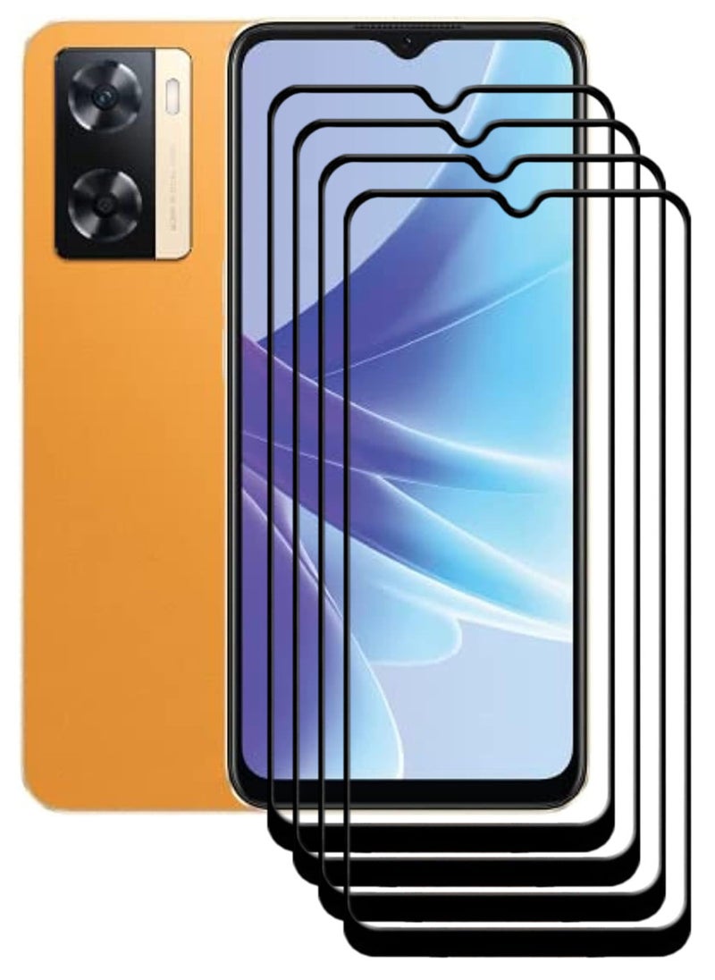 ACLIX 4 Pieces Antistatic ESD Dustproof Premium Quality High Definition Tempered Glass Screen Protector Designed For Oppo A77s - Image 1