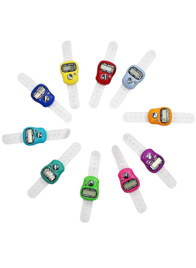 Digital Electronic Finger Tally Counter Multicolour