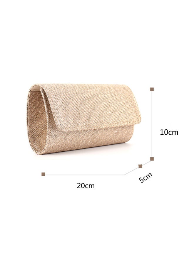 Acrylic Evening Bag Underarm Party Dress Gift Handbag Chain Strap Fashionable Ladies Clutch Bag For Special Occasions-Color:Champagne - Image 1